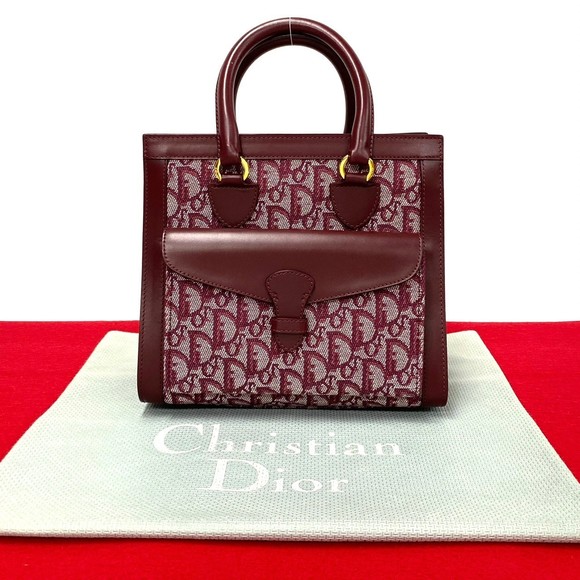 Christian Dior Trotter Mini Bag Wine Red - Picture 1 of 10